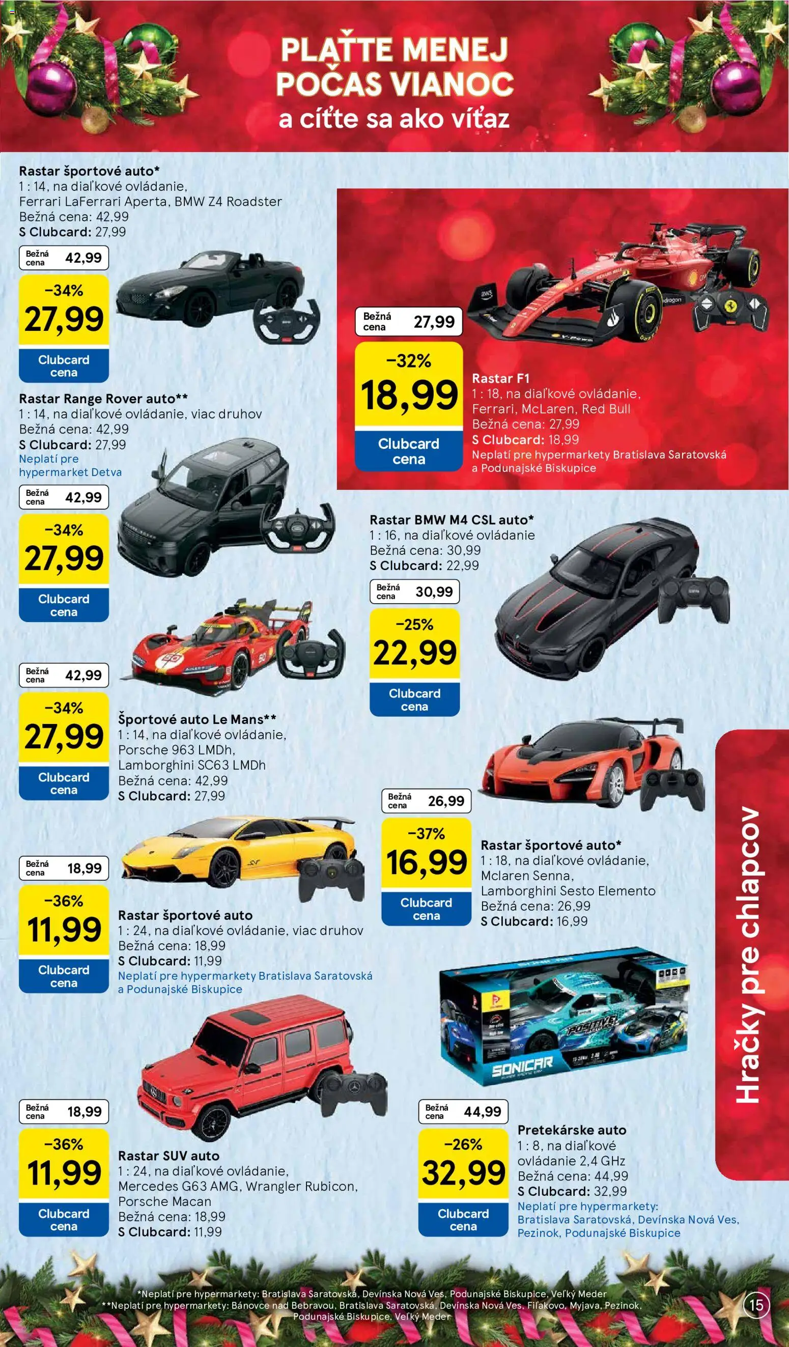 Nové Tesco akcie – leták je platný od 26.10.2026 | Strana: 15