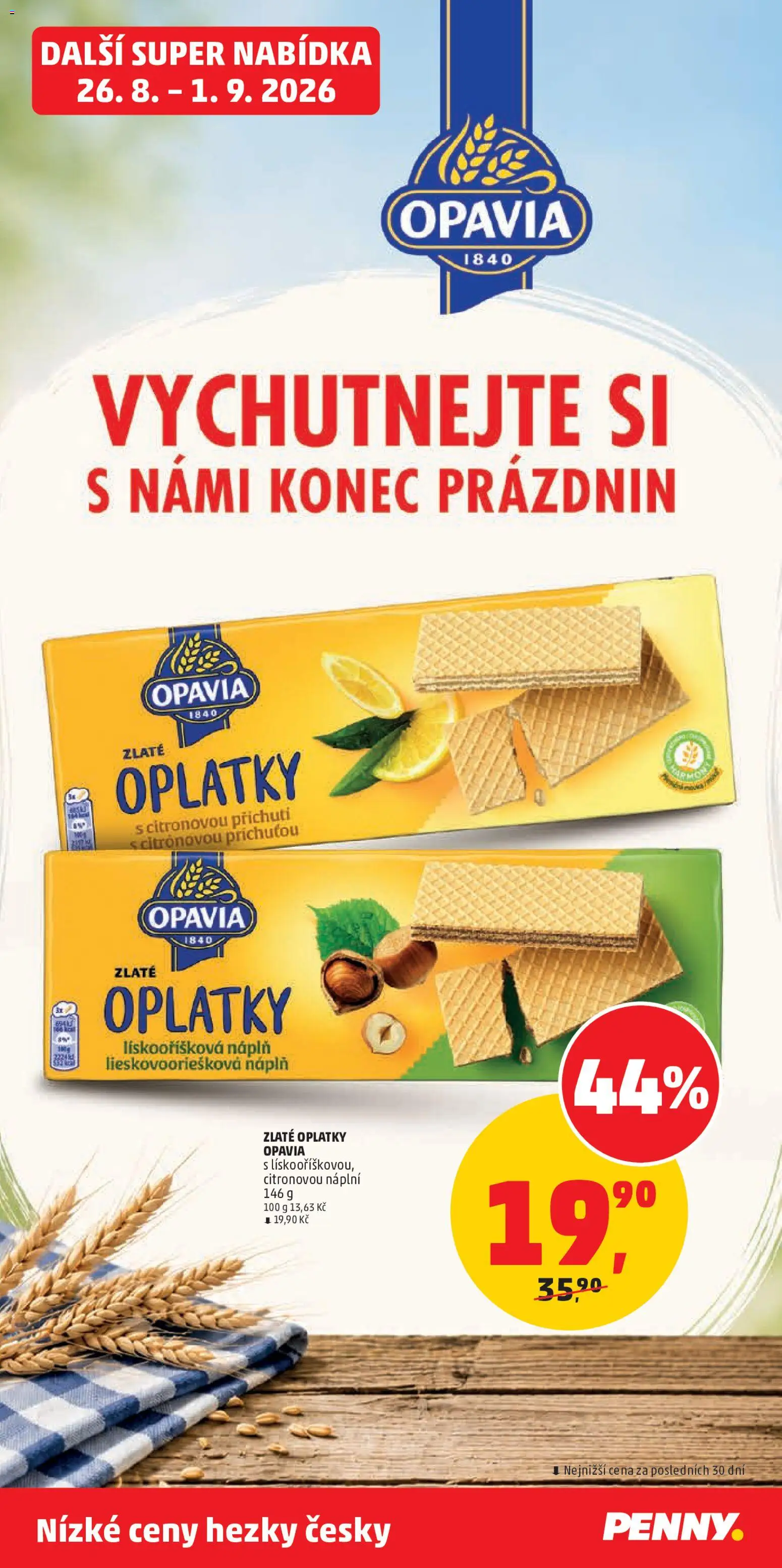 Penny Market leták od 26.08.2026 | Strana: 35 | Produkty: Oplatky