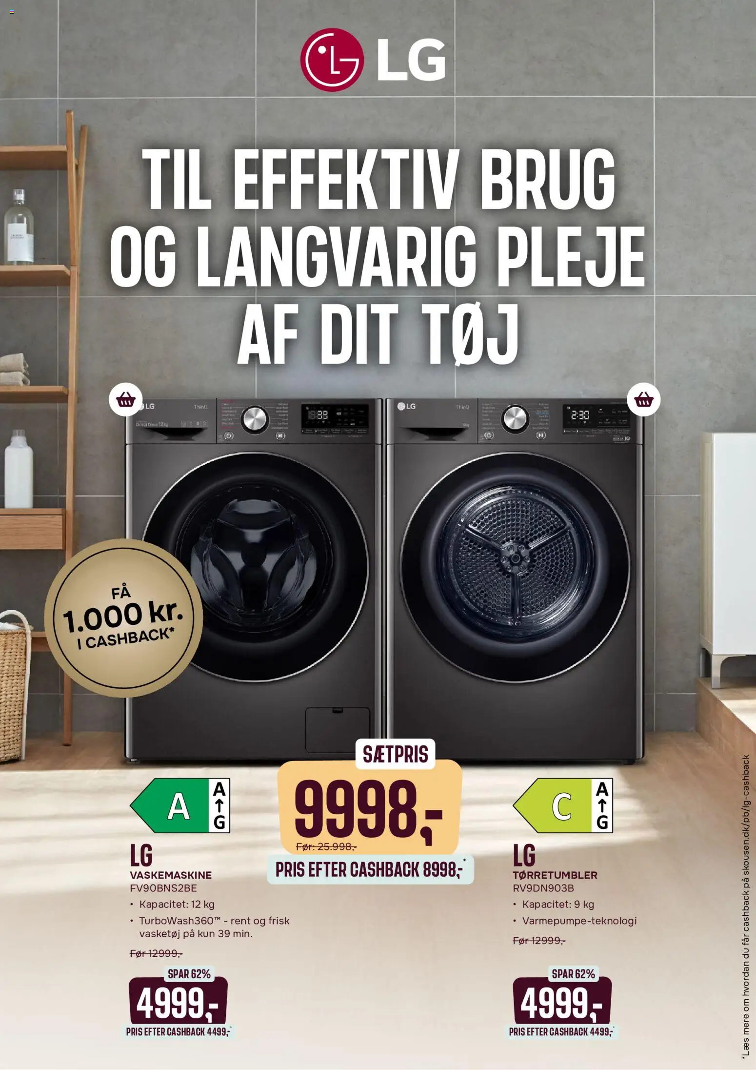 Skousen tilbudsavis – gyldig fra 18.05.2026 | Side: 10 | Produkter: Vaskemaskine, Tørretumbler, Tøj