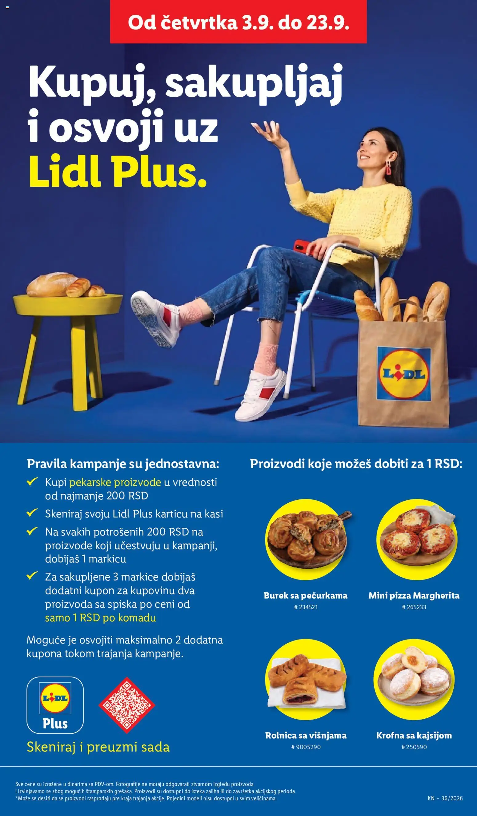 Lidl katalog - važi od 03.09.2026 | Strana: 73 | Proizvode: Krofna