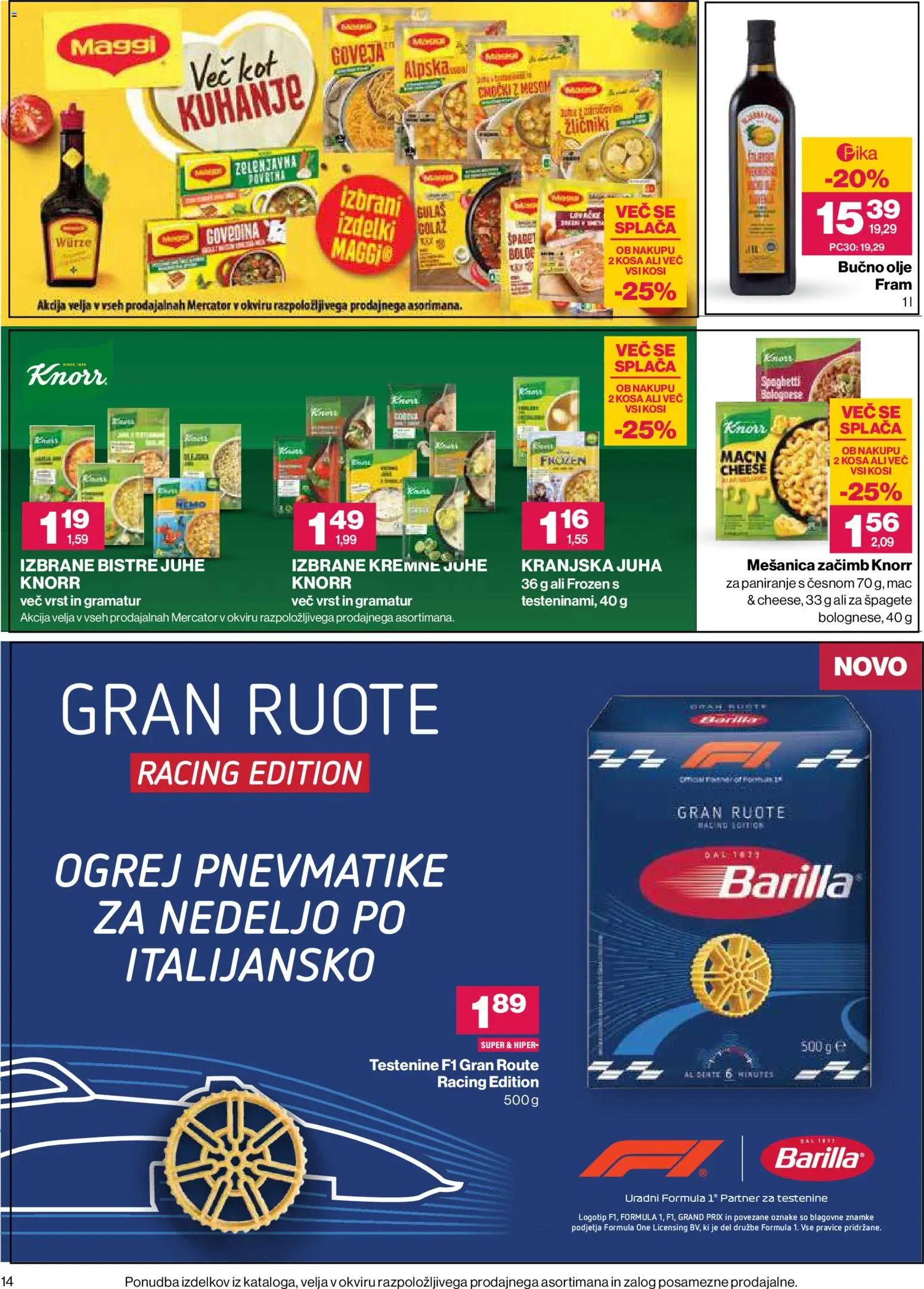 Novi Mercator katalog ponudbe – veljaven od 15.10.2026 | Stran: 14