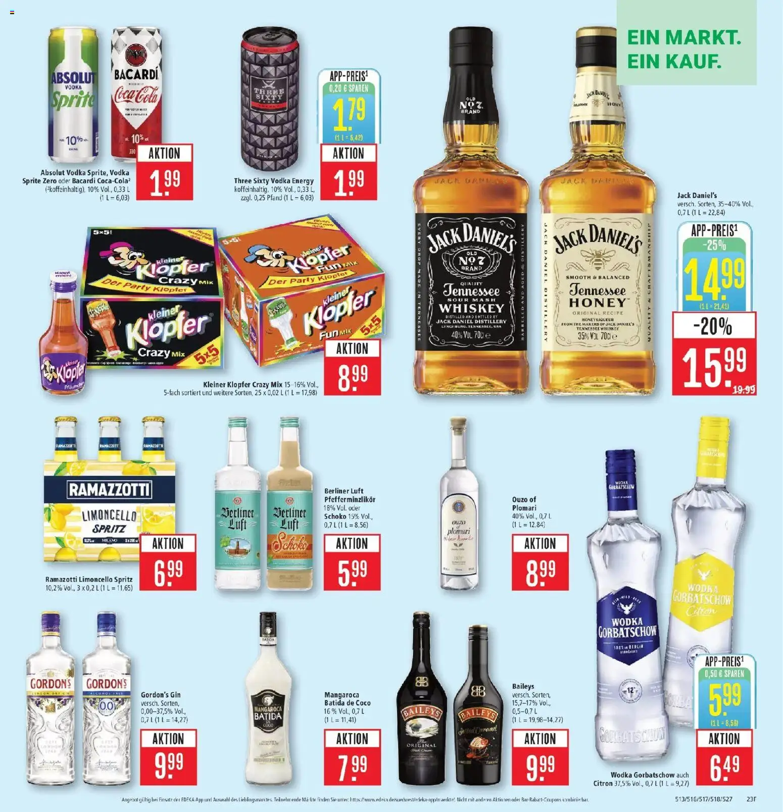 Marktkauf Prospekt Kirchheim – gültig ab 08.06.2026 | Seite: 31 | Produkte: Berliner, Energy, Limoncello, Vodka