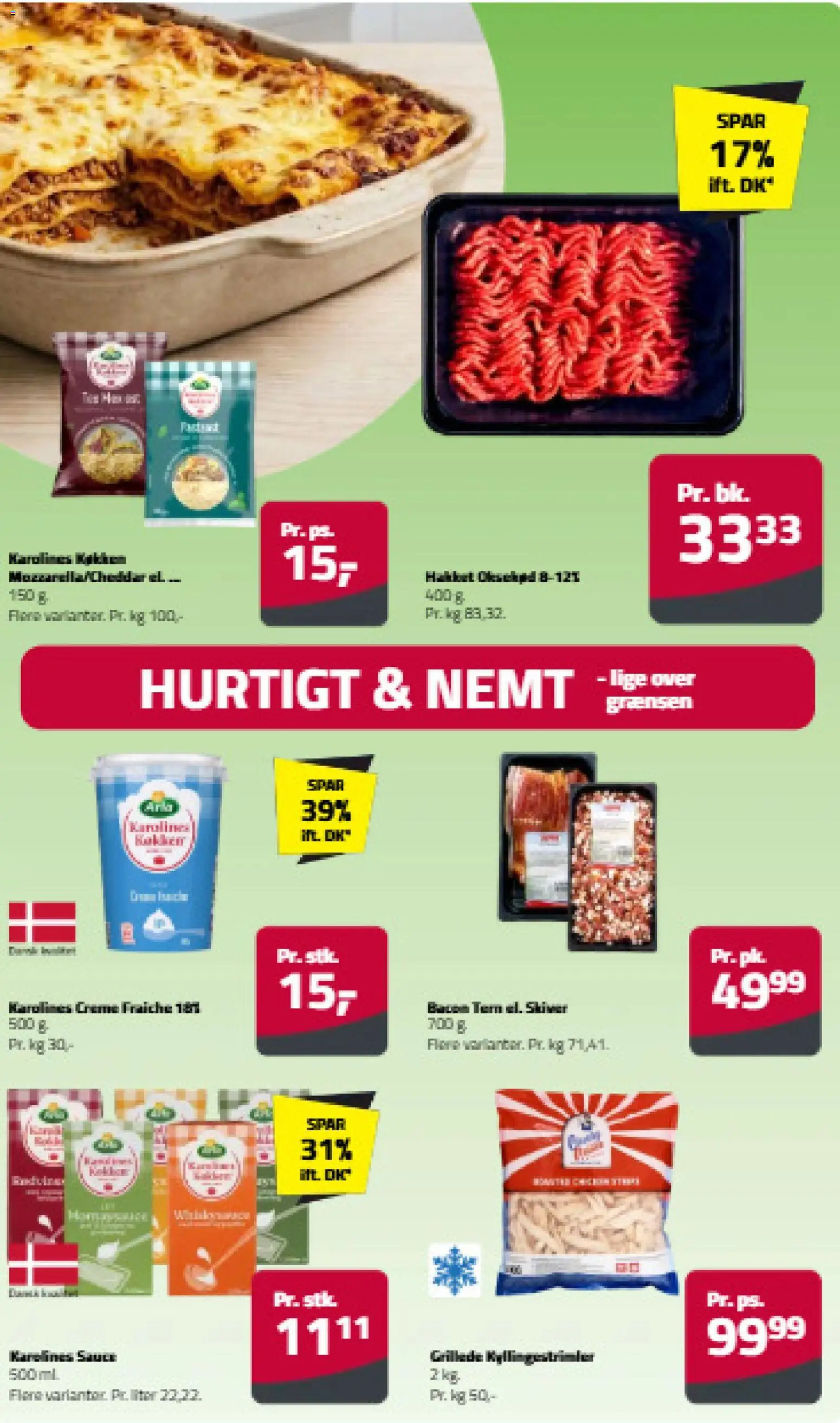 Fleggaard tilbudsavis – gyldig fra 02/09/2026 | Side: 6 | Produkter: Creme, Creme fraiche, Bacon