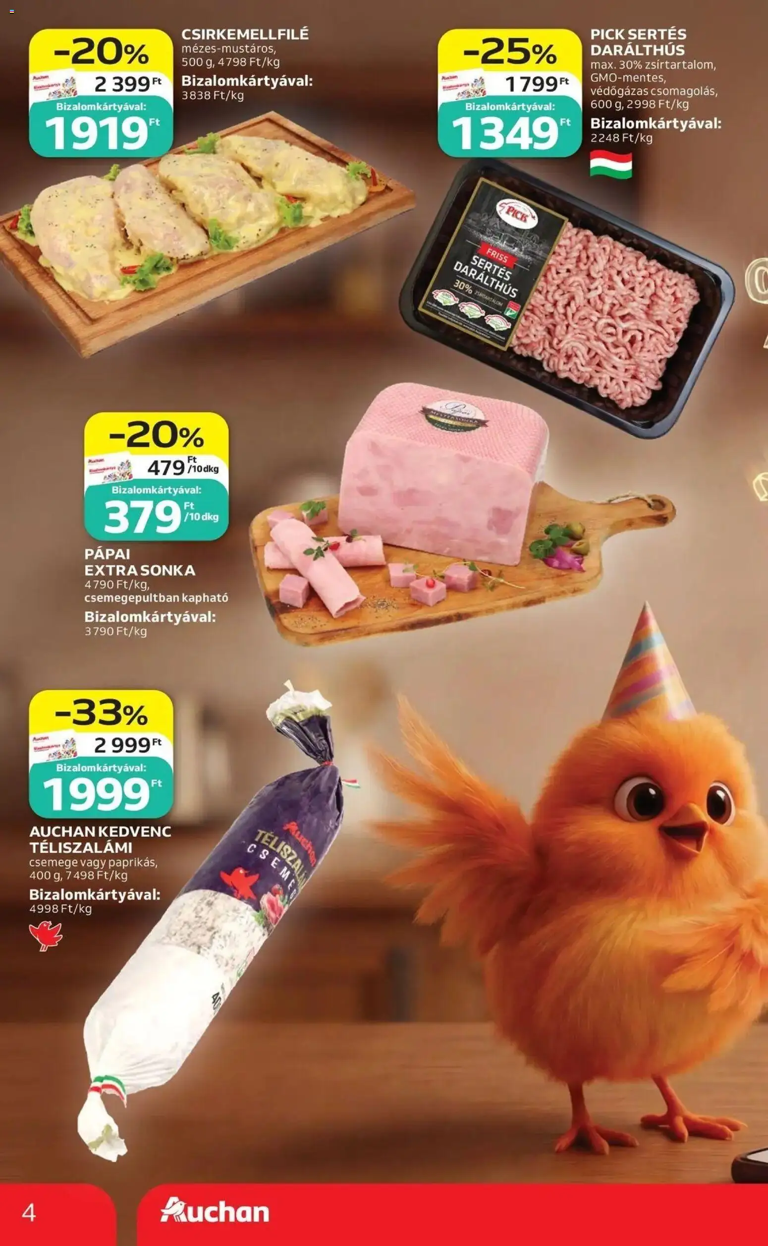 Auchan akciós ujság - amely érvényes a következő dátumtól: 30.04.2026 | Oldal: 4