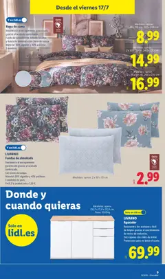 Vista previa LIVARNO Aparador, Resistente a los arañazos y fácil de limpiar gracias al revestimiento de resina de melamina. Dos cajones con rieles de metal. Protectores para no dañar el suelo. válido desde el 13/07/2026 | Página: 23