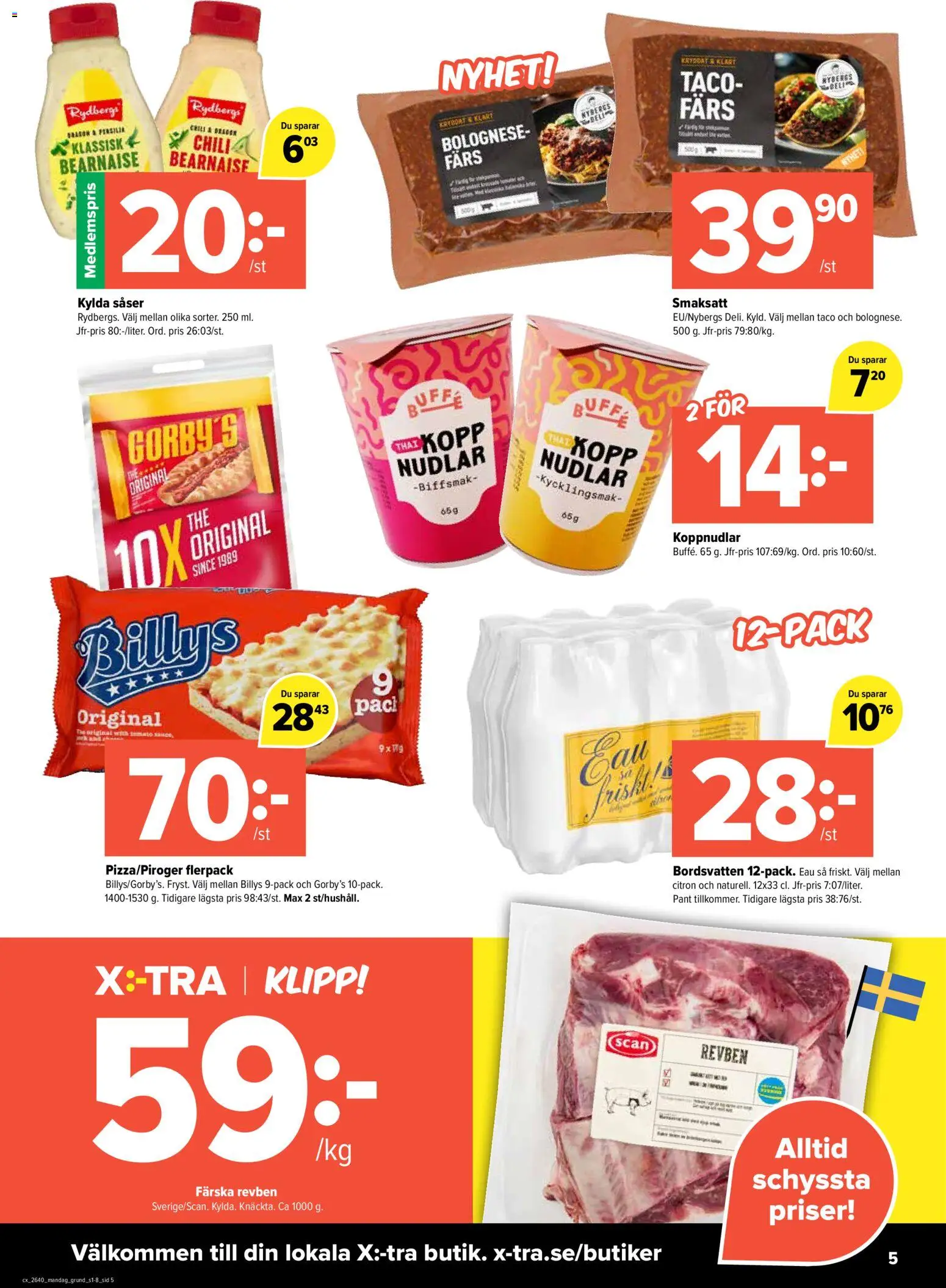 Coop X:-TRA reklamblad aktuell från 28/09/2026 | Sida: 5