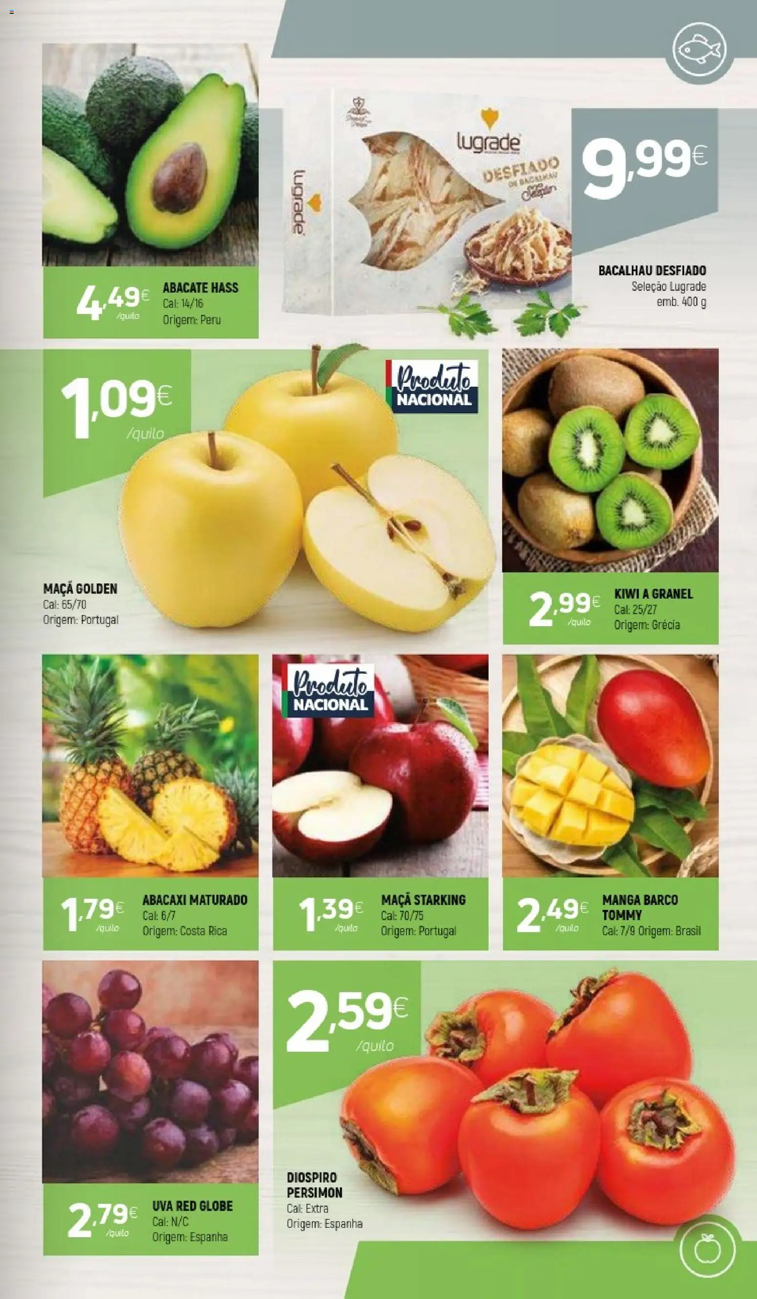 Coviran folheto │ válido de 20/10/2026 | Página: 3 | Produtos: Peru, Abacate, Abacaxi, Kiwi