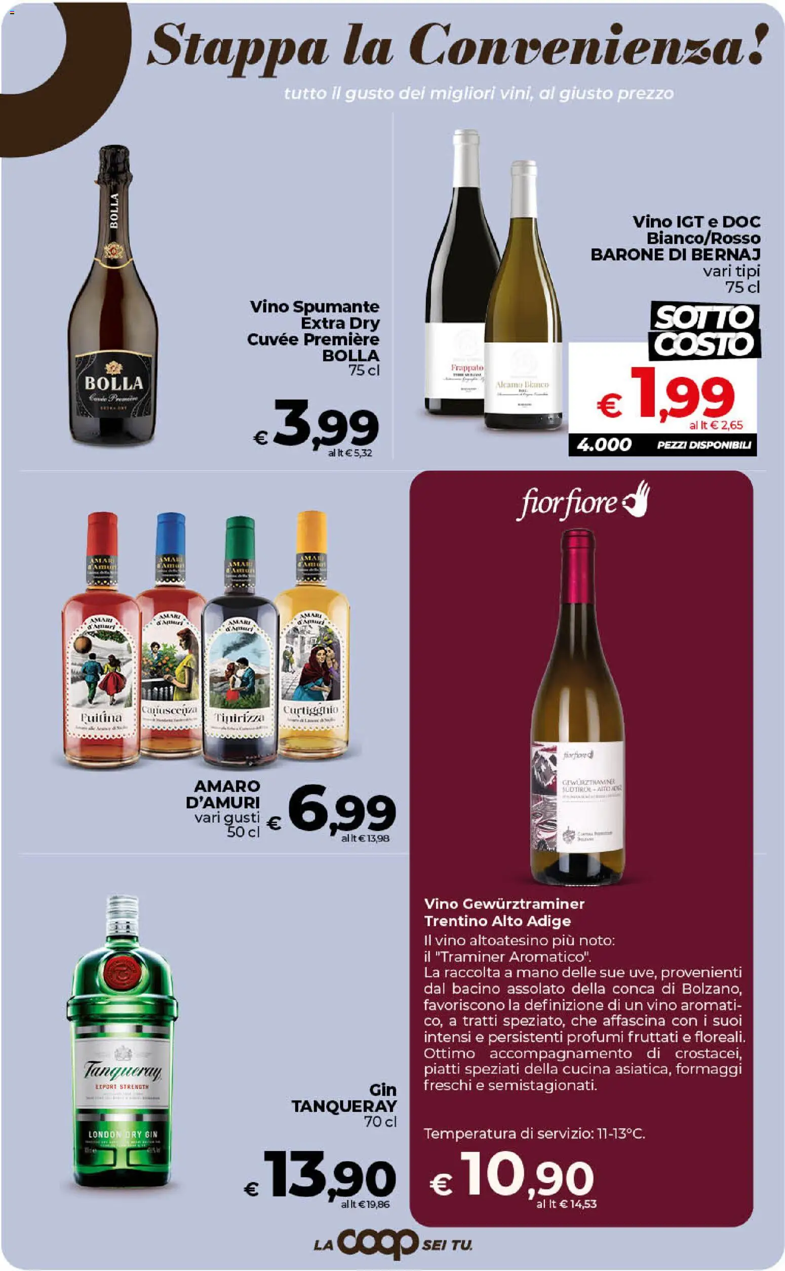 Volantino Ipercoop del 01/09/2026 | Pagina: 42 | Prodotti: Piatti, Spumante, Profumi, Amaro