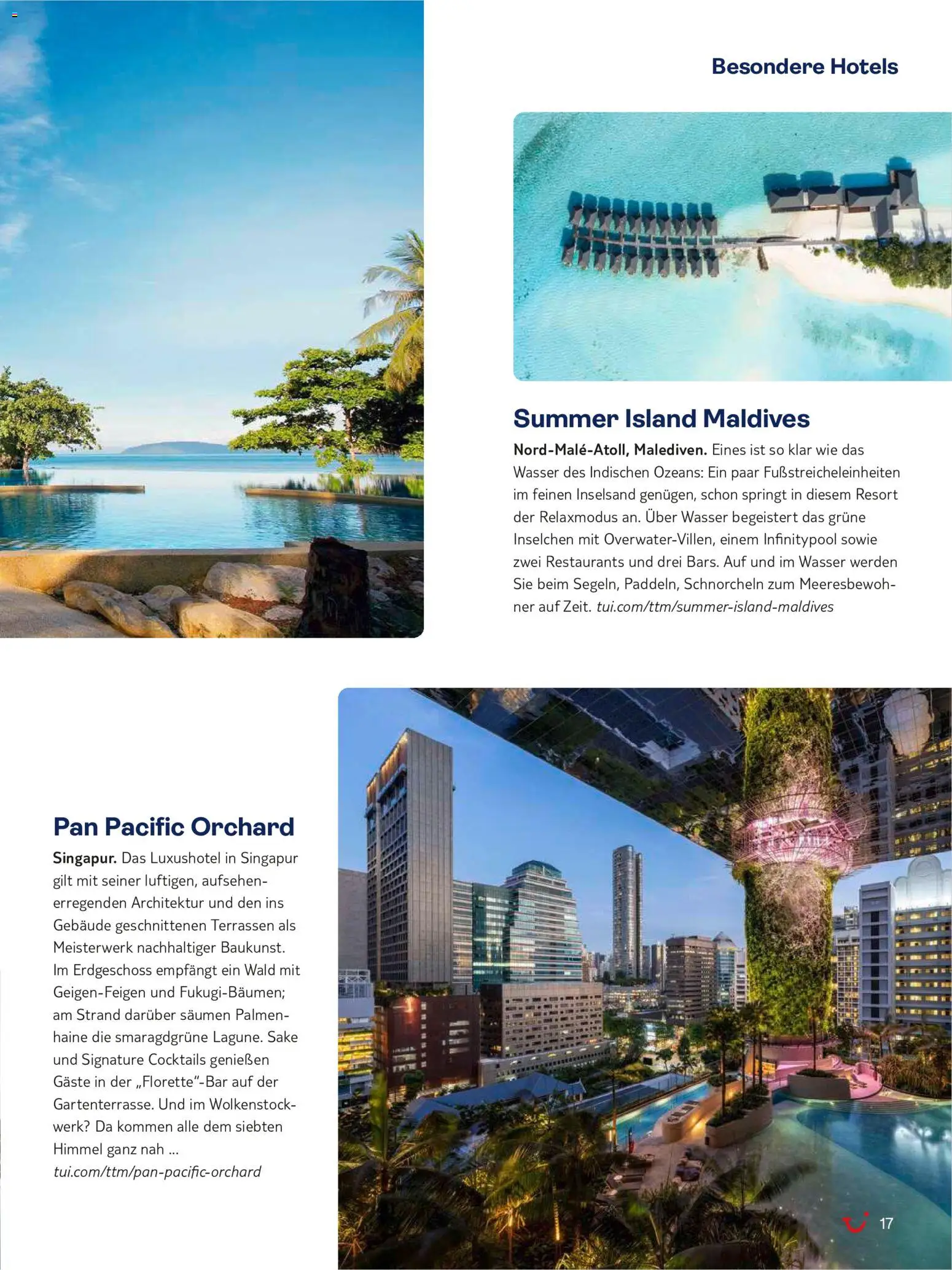 TUI Travel – gültig ab 30.06.2026 | Seite: 17 | Produkte: Wasser
