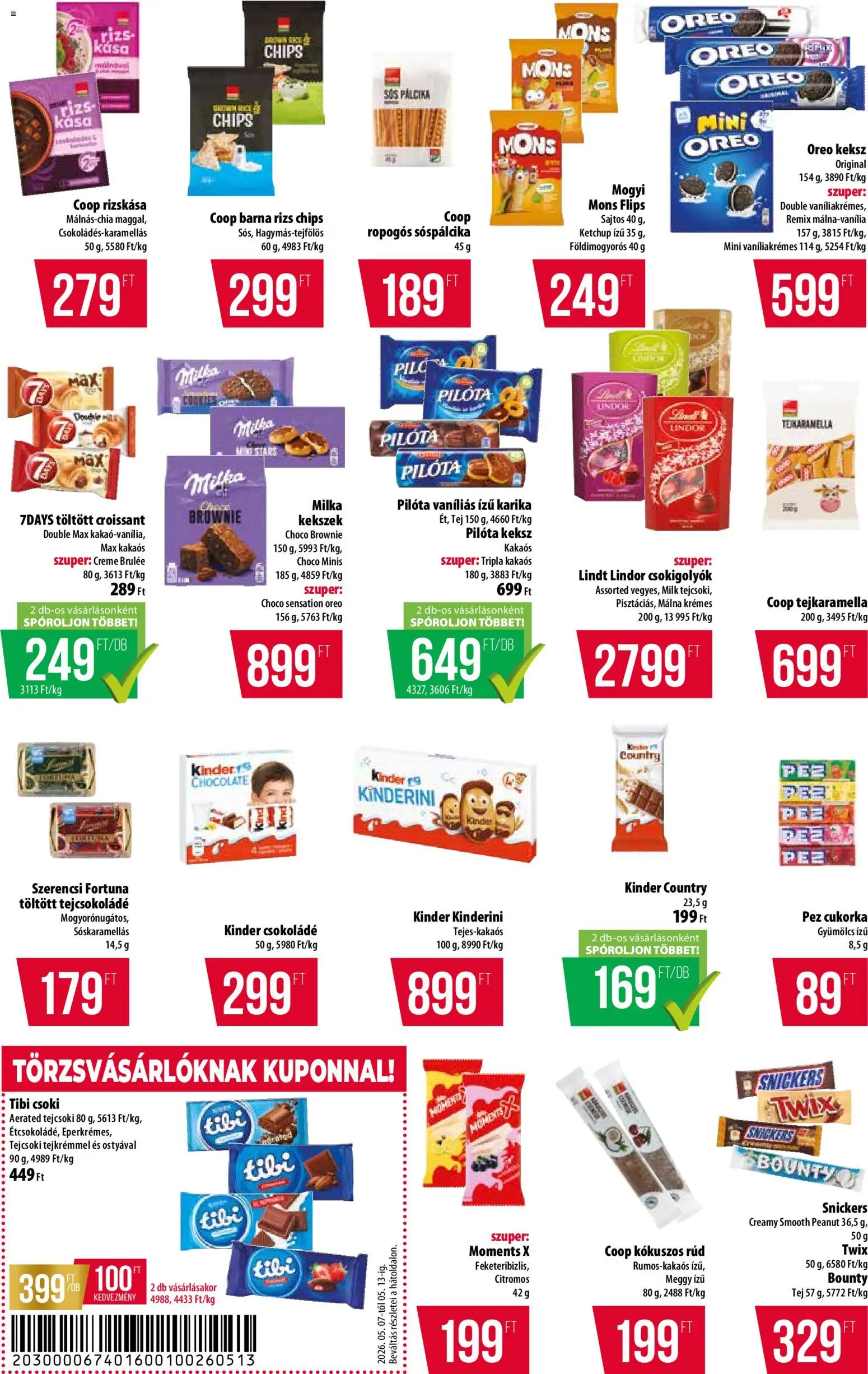 COOP akciós ujság - amely érvényes a következő dátumtól: 07.05.2026 | Oldal: 7
