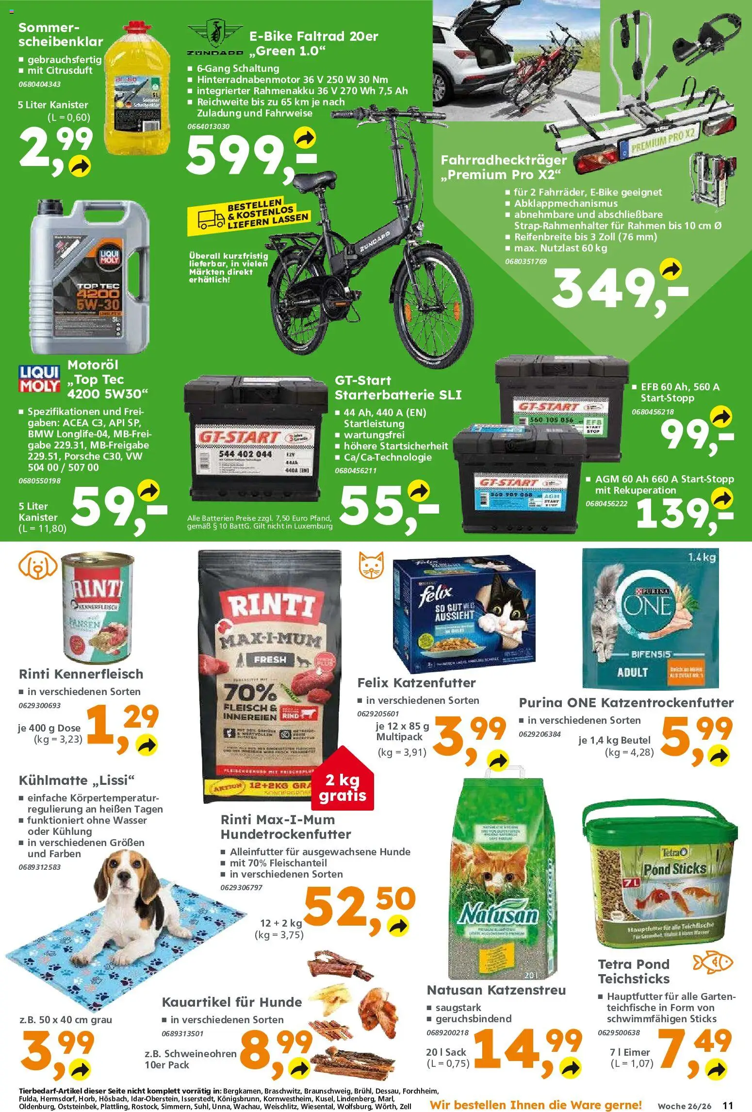 Globus Baumarkt Prospekt – gültig ab 22.06.2026 | Seite: 11