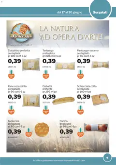 Anteprima del volantino Sogegross volantino valido a partire dal 17.06.2026 | Pagina: 9 | Prodotti: Pane