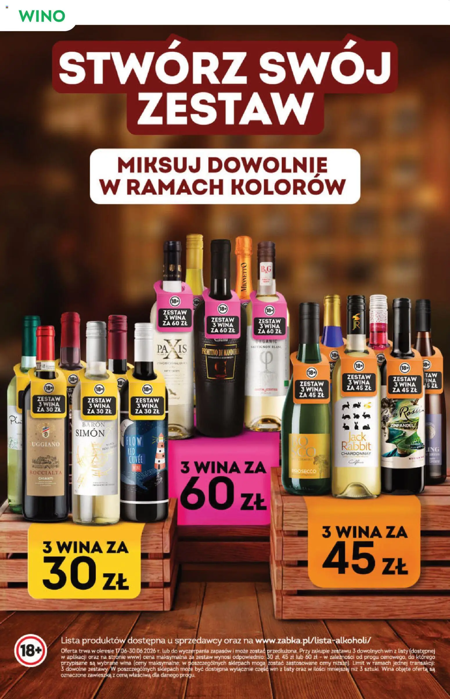 Żabka gazetka - Katalog win od 10.06.2026 | Strona: 2 | Produkty: Chardonnay, Wino, Prosecco