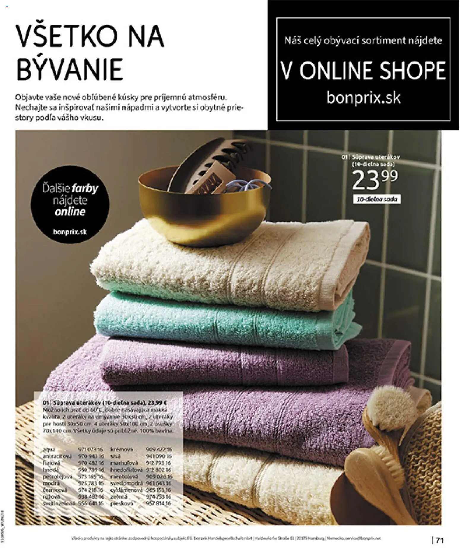 Nové Bonprix akcie – leták je platný od 15.06.2026 | Strana: 73
