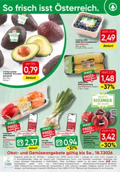 Spar Obst & Gemüse ab 13.07.2026 gültig