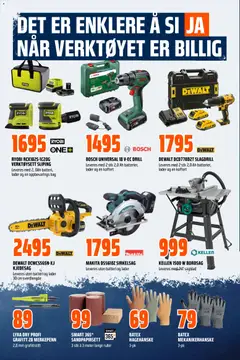 Forhåndsvisning av Obs Bygg - Kundeavis gyldig fra 10.05.2026 | Side: 26 | Produkter: Drill, Dartpilar, Batteri, Disque dur externe