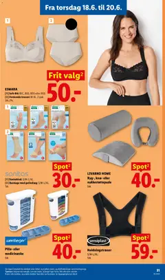 Lidl - Tilbudsavis gyldig fra 14.06.2026 | Side: 32 | Produkter: Trusser, Søm