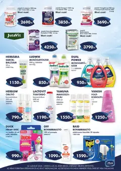 Azur akciós újság - amely érvényes a következő dátumtól: 04.06.2026 | Oldal: 3 | Termékek: Öblítő, Olaj, Multivitamin, Mosogatószer