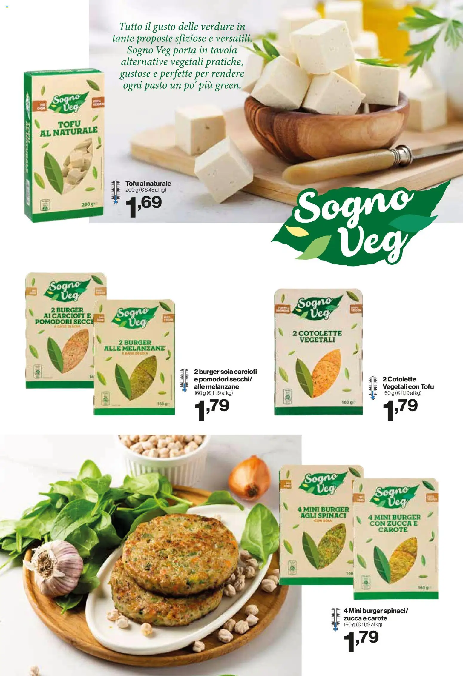 Volantino IN's del 21/10/2026 | Pagina: 12 | Prodotti: Verdure, Spinaci, Zucca, Tofu