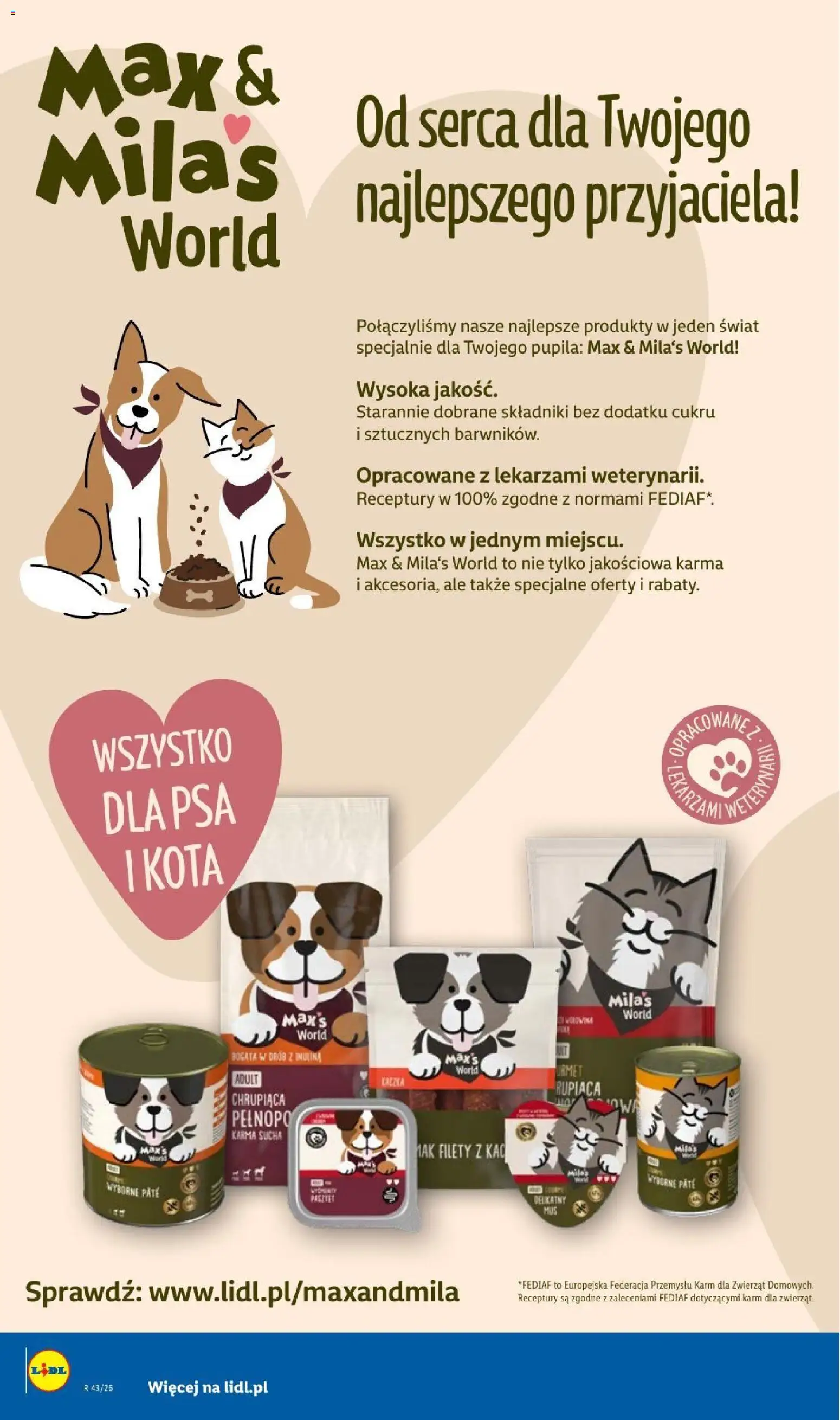 Lidl gazetka od 22.10.2026 | Strona: 38 | Produkty: Kaczka, Drób, Karma mokra, Karma