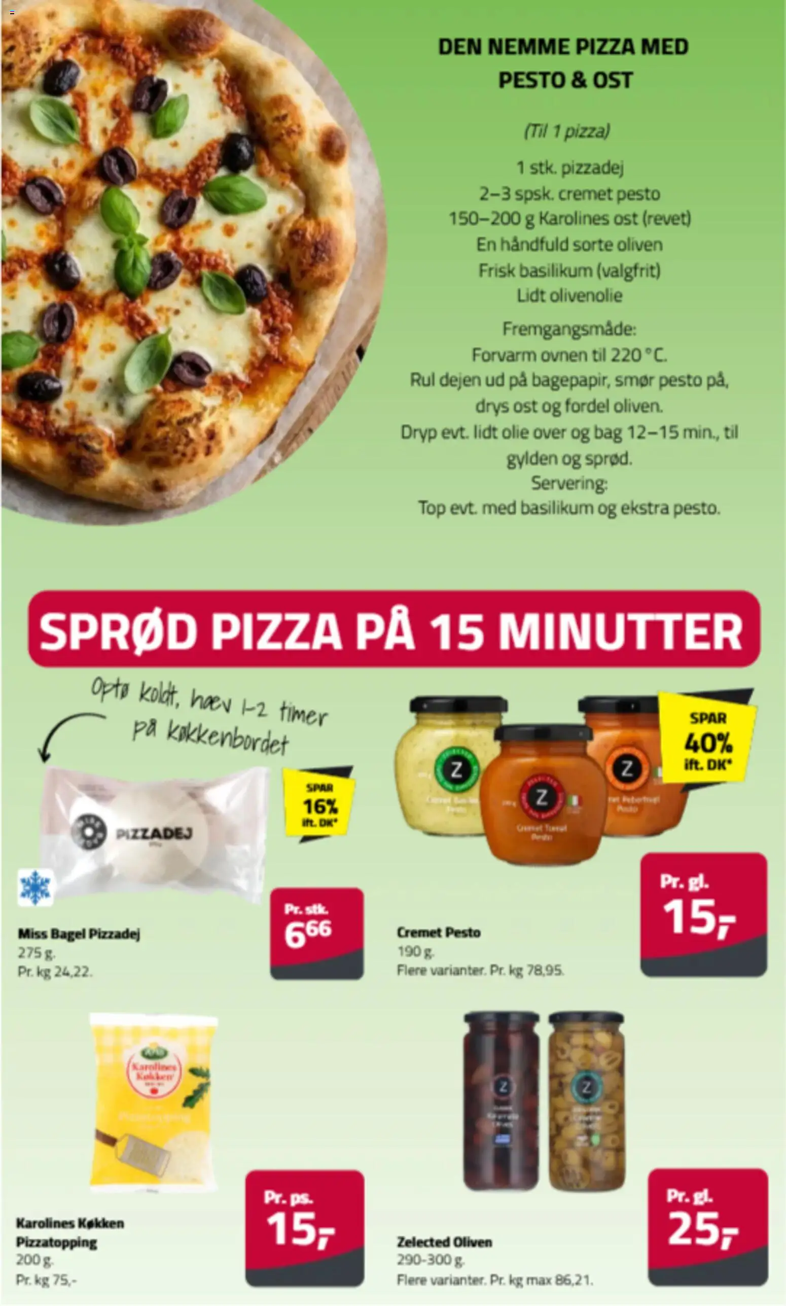 Fleggaard tilbudsavis – gyldig fra 26.05.2026 | Side: 12 | Produkter: Smør, Ost, Pizza, Oliven