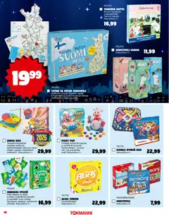 Tokmanni-mainoslehti voimassa 02/11/2026 alkaen | Sivu: 46 | Tuotteet: Hattu, Vyö, Peli