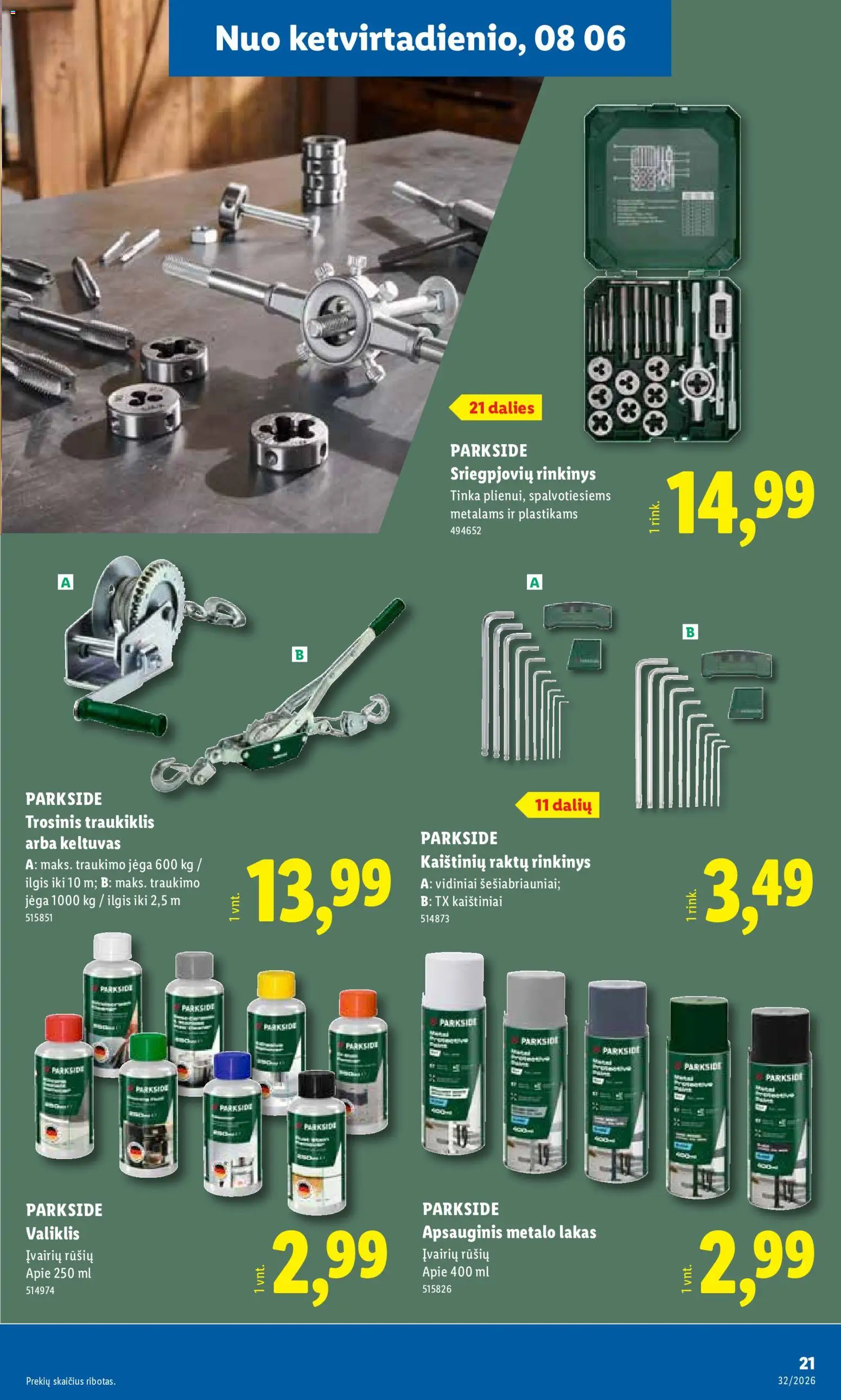 LIDL akcijos nuo 2026.08.03 | Puslapis: 21