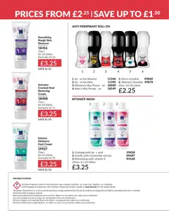 Preview of AVON - Offers valid from 01.05.2026 | Page: 203 | Products: Fragrance, Antiperspirant, Slippers, Cream