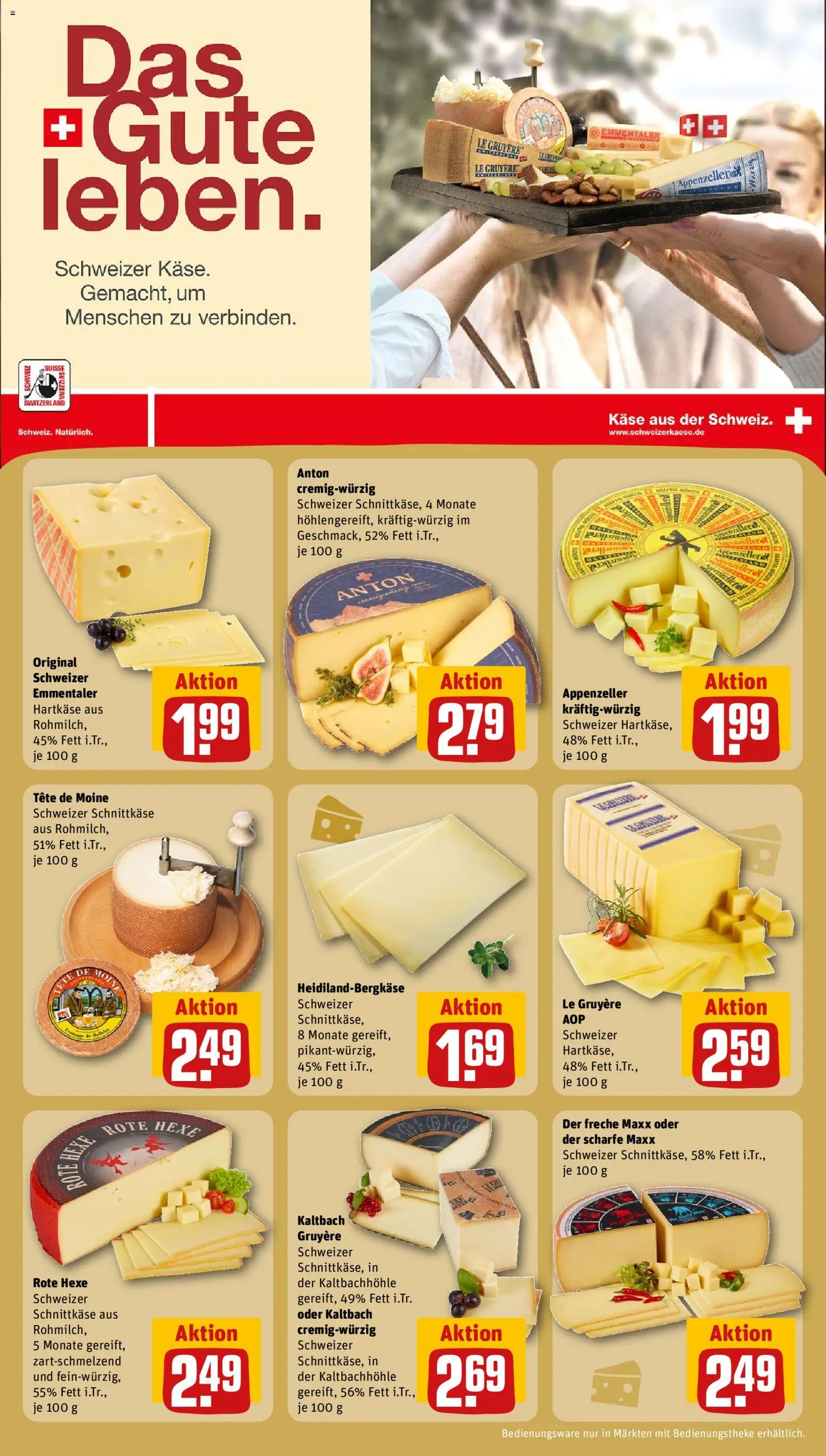 Rewe ihr Kaufpark Prospekt – gültig ab 01.06.2026 | Seite: 12 | Produkte: Käse