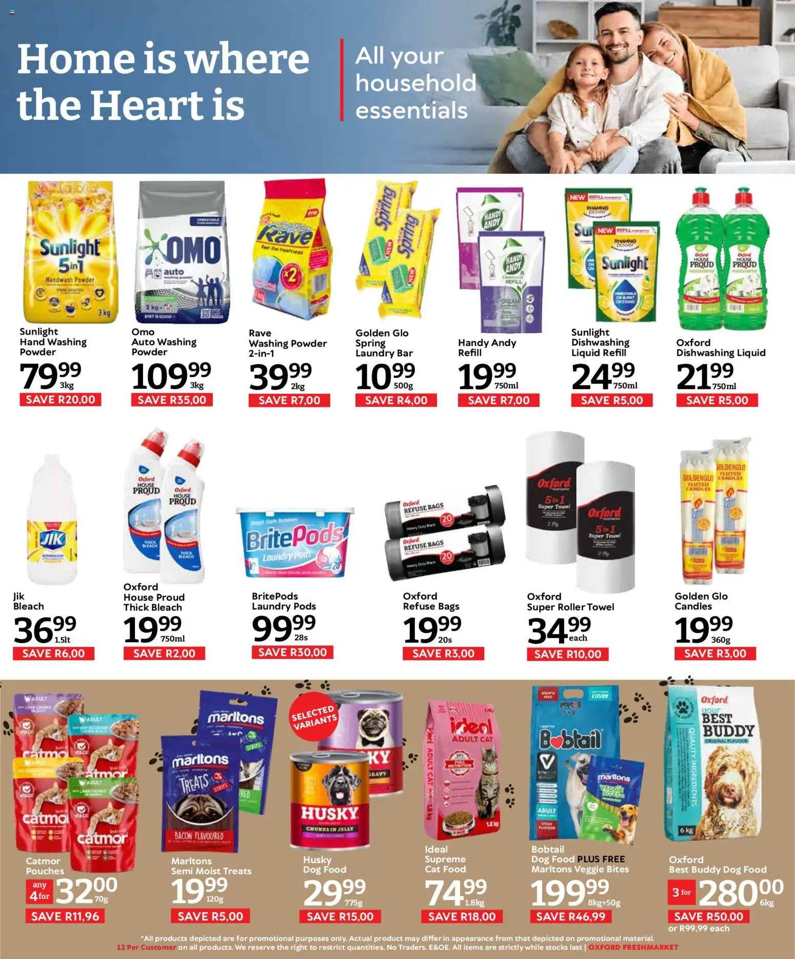 New Oxford Freshmarket catalogue – valid from 15/07/2026 | Page: 15 | Products: Powder, Washing powder, Peach, Dishwashing liquid