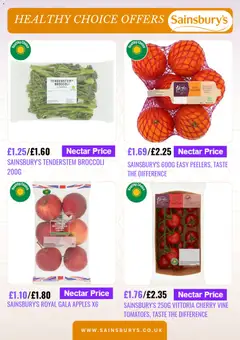 Preview of Sainsbury's - Offers valid from 28/09/2026 | Page: 3 | Products: Broccoli, Apples, Tomatoes