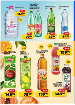 SOK BANANA JAGODA 1.5L SANTA, Sok banana jagoda 1.5L Santa - pregled Aman kataloga - važi od 21.08.2026 | Strana: 12