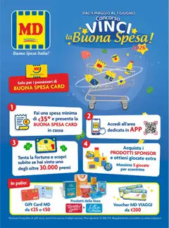 Anteprima del volantino MD Discount volantino valido a partire dal 05.05.2026
