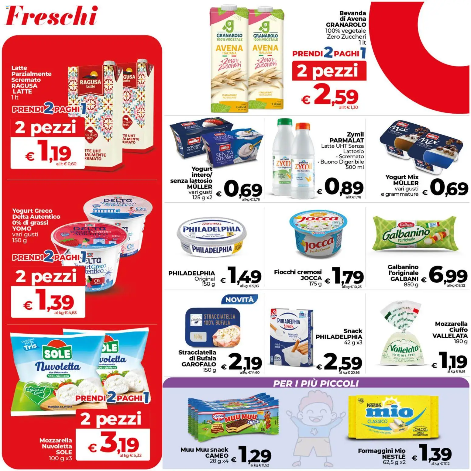 Volantino COOP del 11.06.2026 | Pagina: 12 | Prodotti: Yogurt greco, Yogurt, Tè, Bevanda di avena