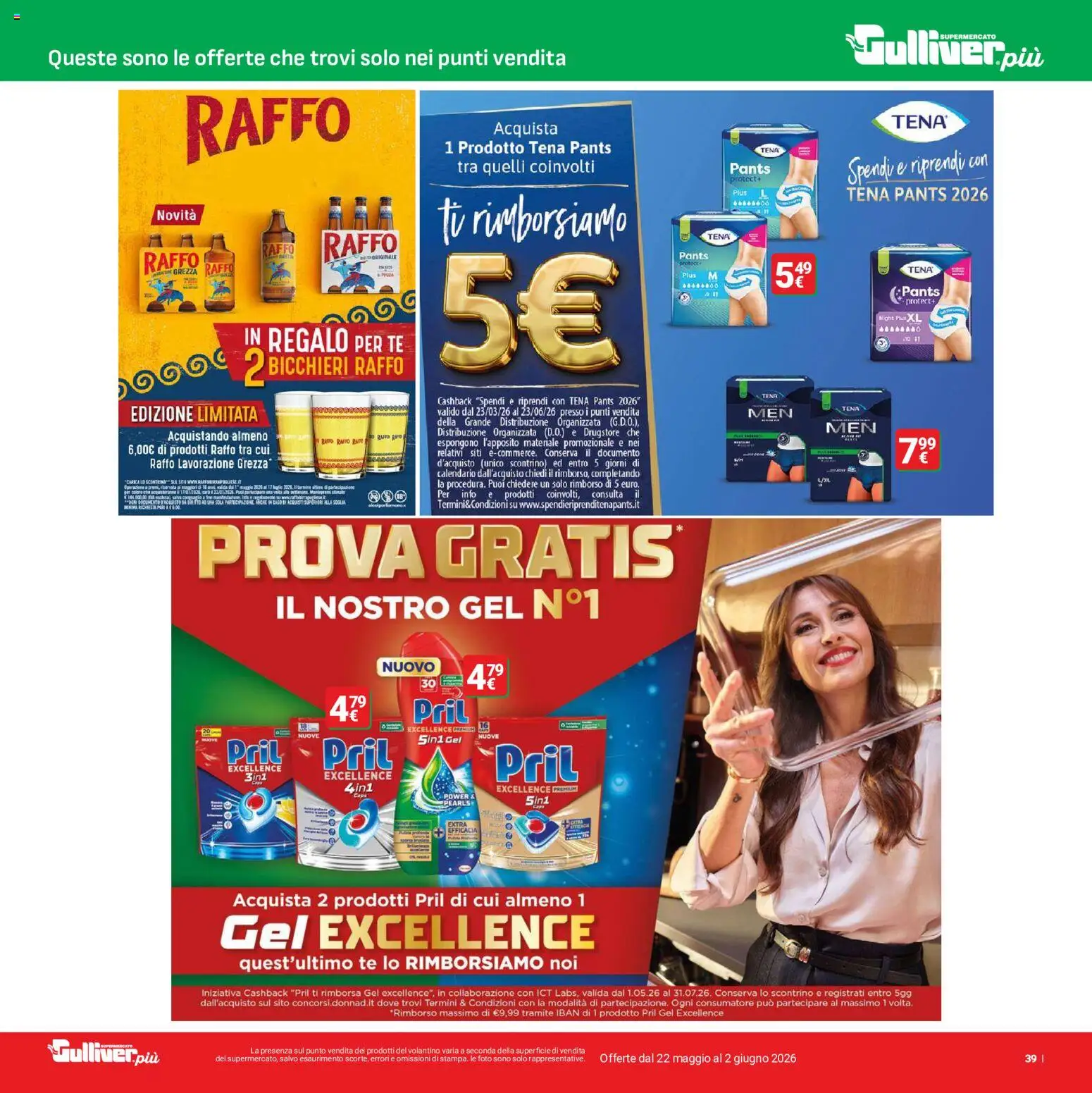 Volantino Gulliver del 22.05.2026 | Pagina: 39 | Prodotti: Tè