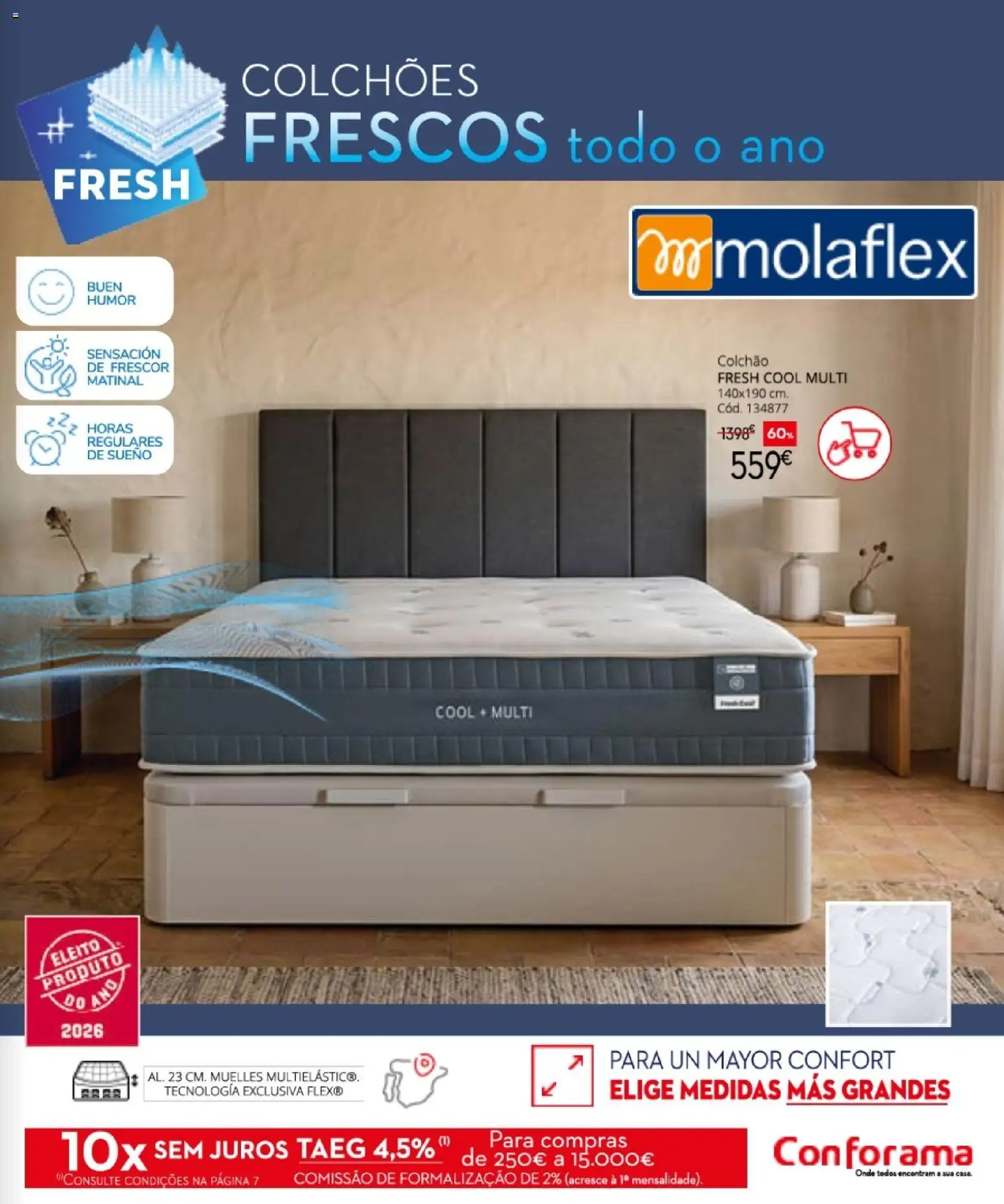 Conforama Camitis │ válido de 06/08/2026 | Página: 49 | Produtos: Colchões, Colchão