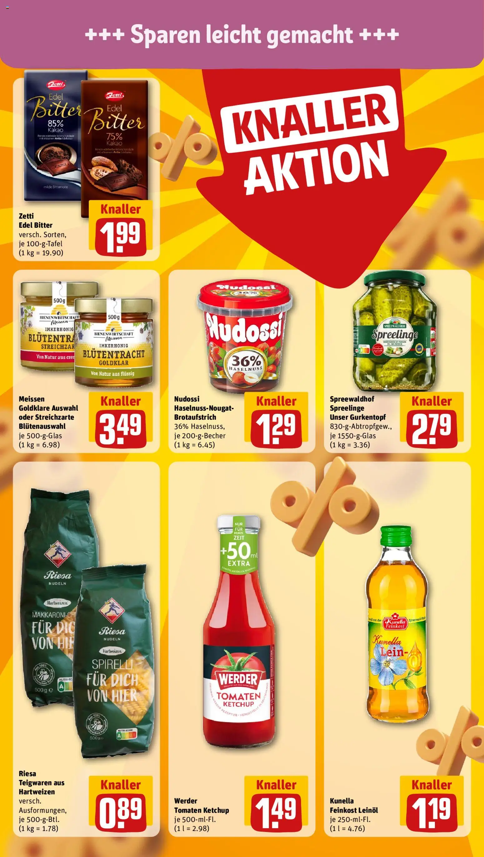 Rewe Prospekt 	 – gültig ab 23.02.2026 | Seite: 16 | Produkte: Tomaten, Pasta, Nudeln, Ketchup