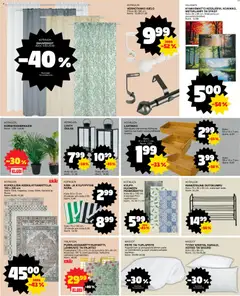 Tokmanni-mainoslehti voimassa 18.05.2026 alkaen | Sivu: 17 | Tuotteet: Pussilakanasetti, Lyhty, Kynnysmatto, Tyynyliina