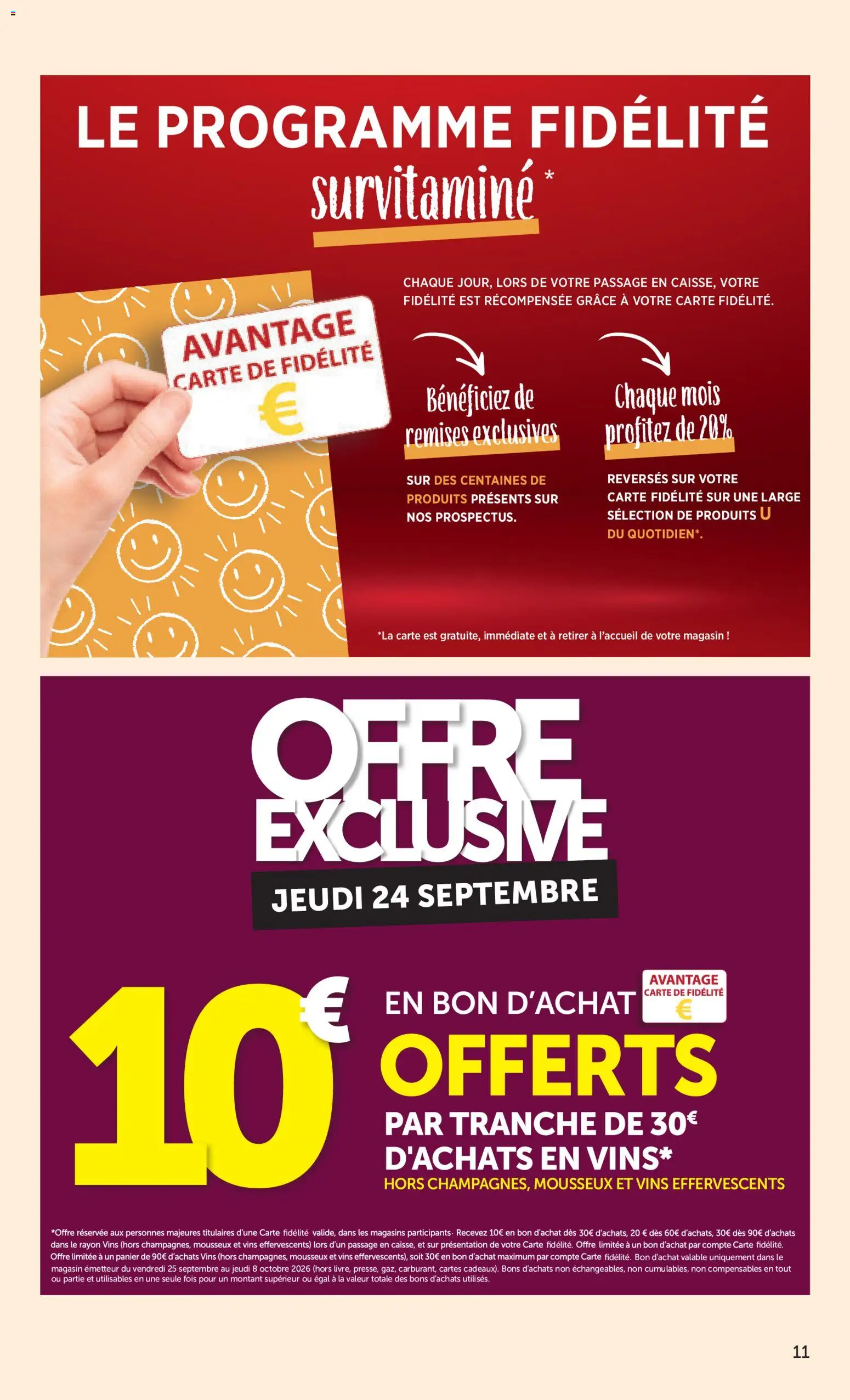 {H1} | Page: 11 | Produits: Mousseux, Panier