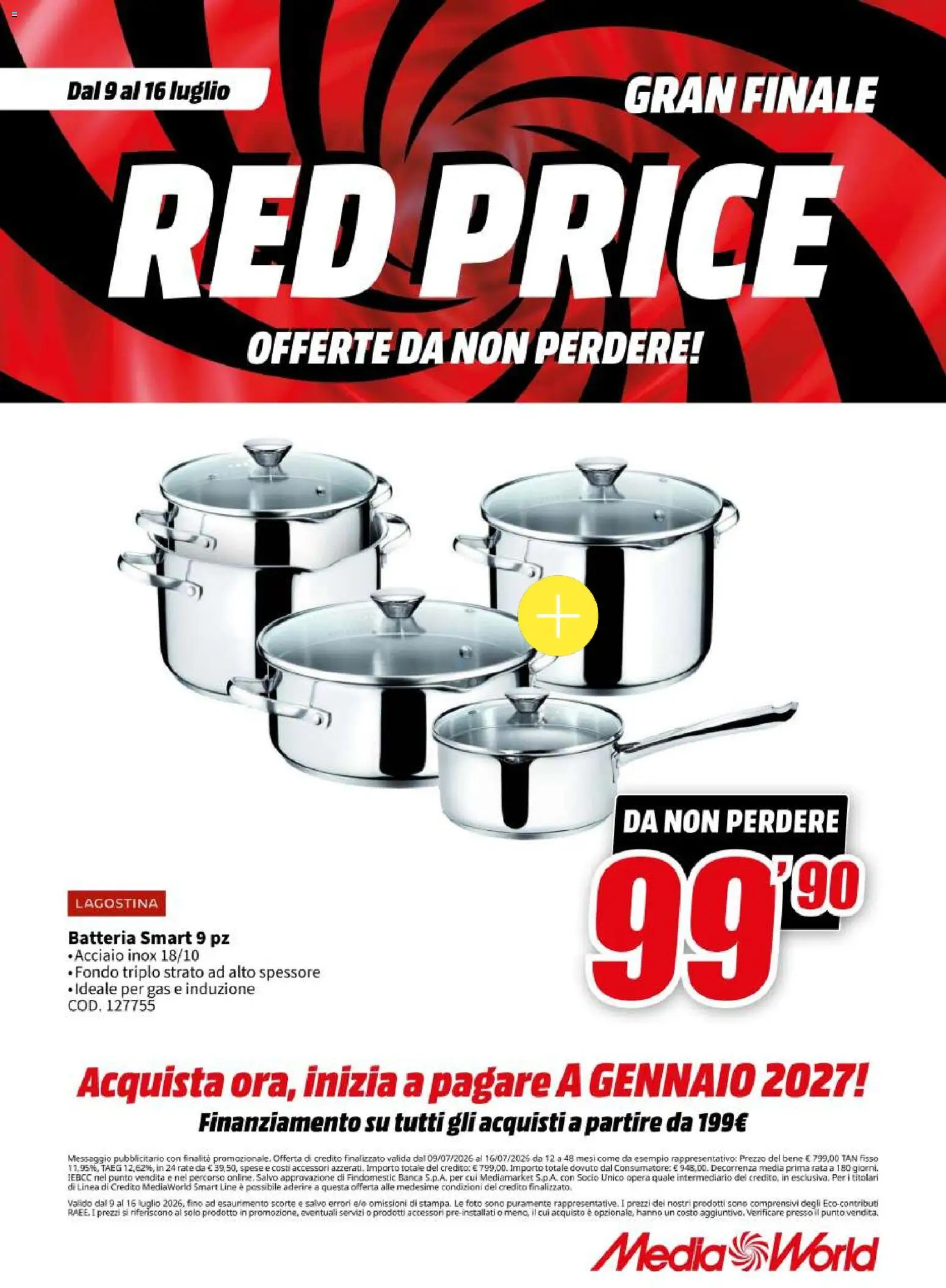 Volantino Media World del 09/07/2026 | Pagina: 50 | Prodotti: Batteria