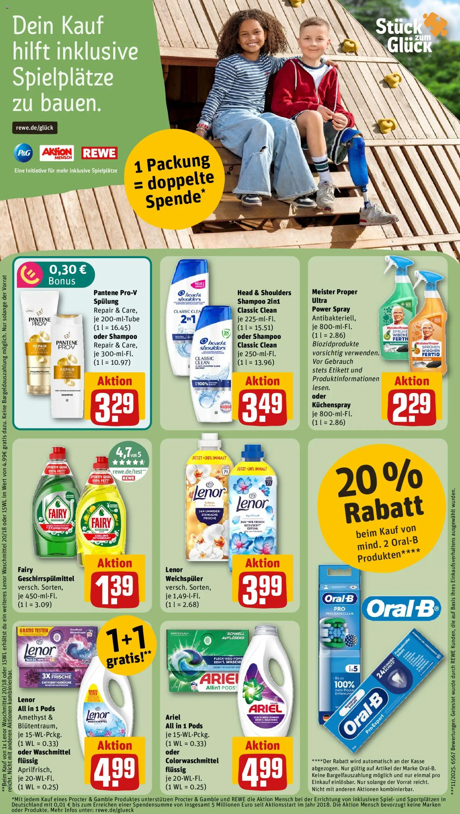 Rewe ihr Kaufpark Prospekt – gültig ab 31.08.2026 | Seite: 27 | Produkte: Lenor, Ariel, Weichspüler, Waschmittel