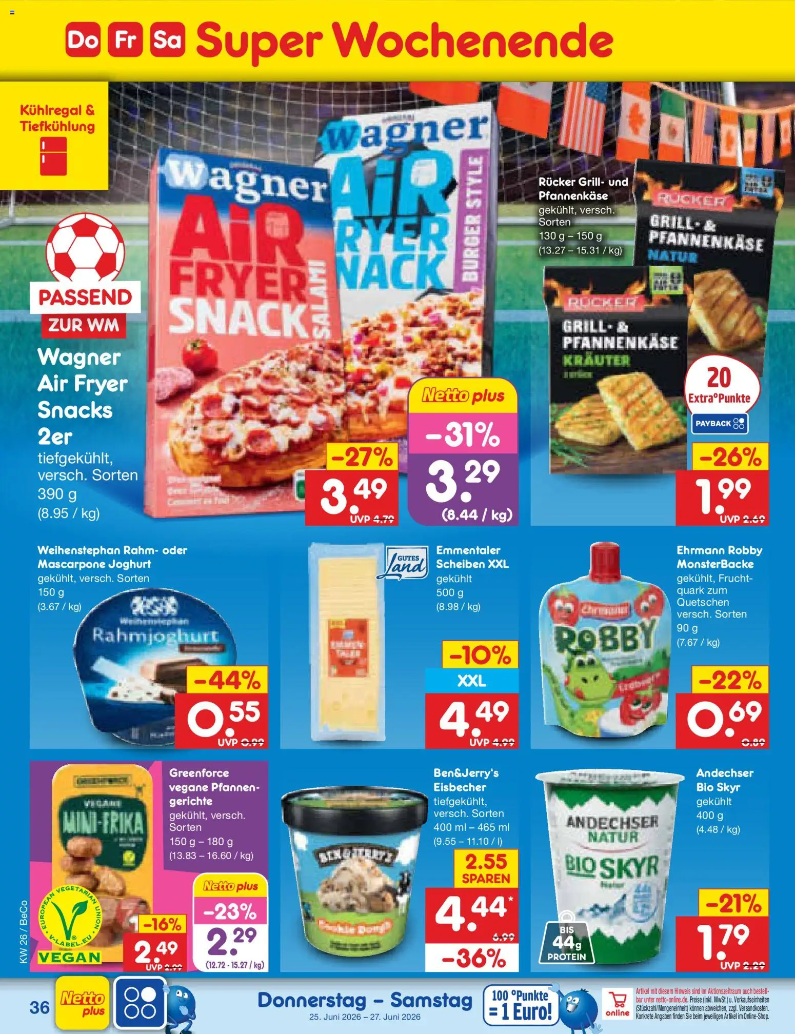 Netto Marken-Discount Prospekt – gültig ab 22.06.2026 | Seite: 48 | Produkte: Grill, Quark, Mascarpone, Skyr