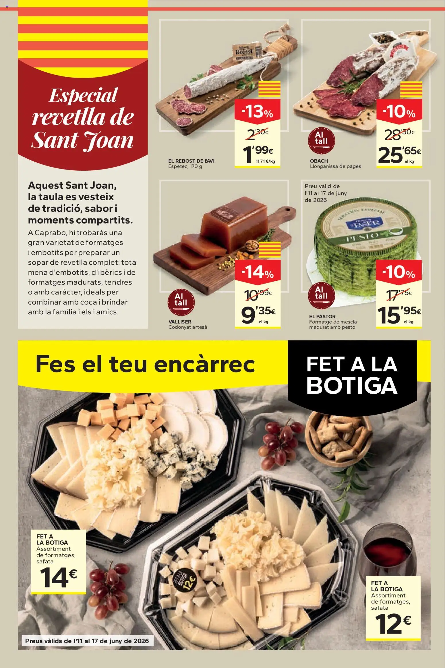 Caprabo folleto │ válido desde el 11.06.2026 | Página: 4