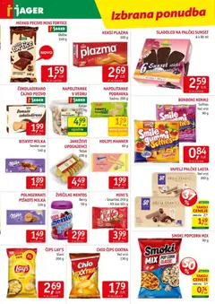 Jager katalog akcije – veljaven od 17.06.2026 | Stran: 11 | Izdelki: Napolitanke, Kakav, Cips, Sladoled