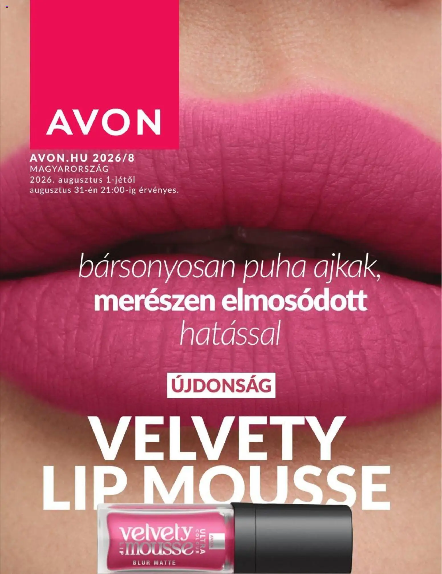 Avon akciós ujság - amely érvényes a következő dátumtól: 2026.08.01. | Oldal: 1