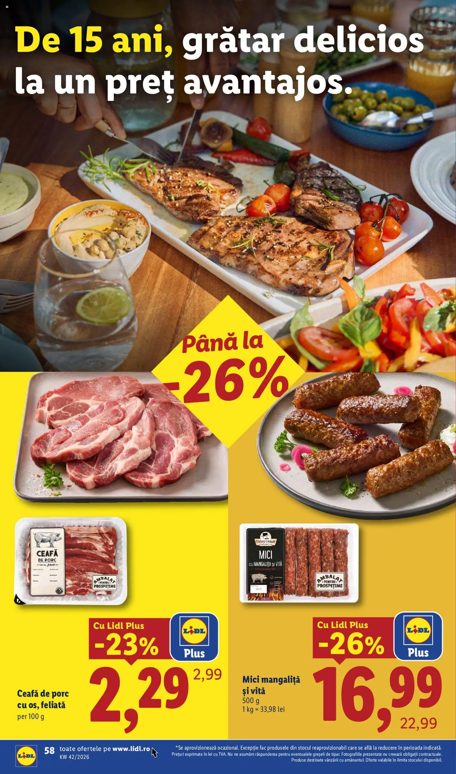 Noul catalog Lidl – valabil de la 12.10.2026 | Pagină: 58
