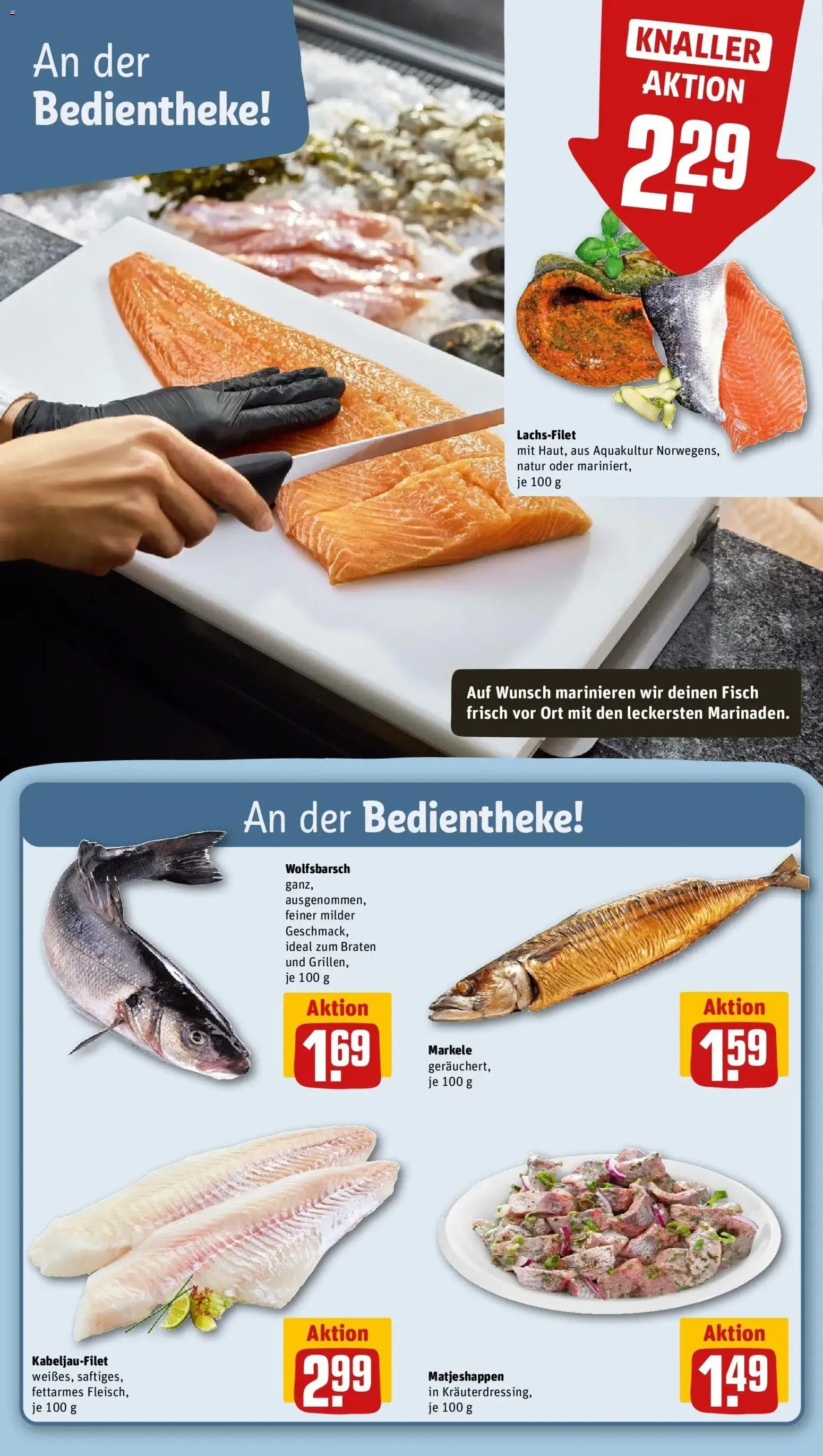 Rewe Prospekt Gladenbach – gültig ab 08.06.2026 | Seite: 25 | Produkte: Fisch