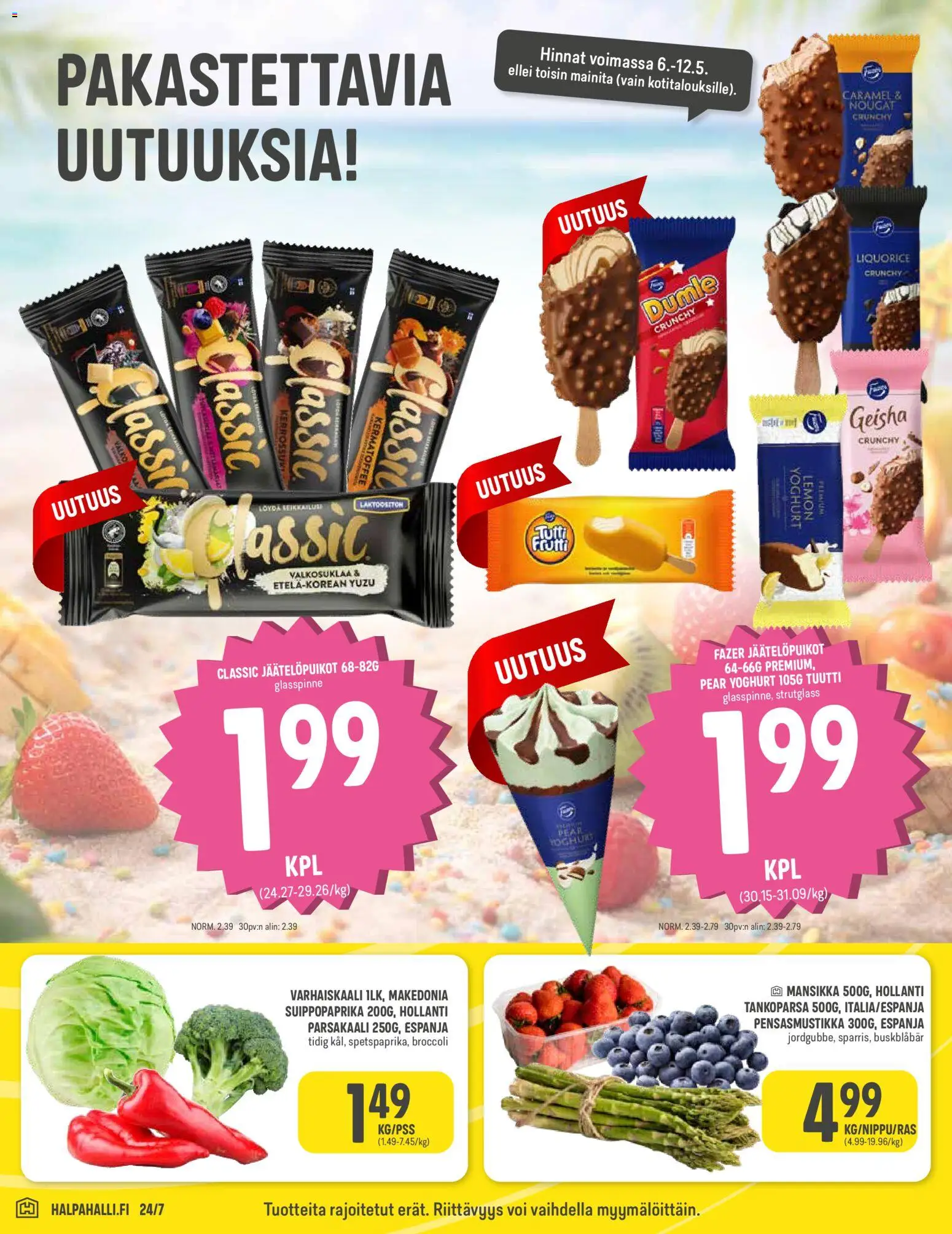 Halpa Halli tarjoukset – voimassa 06.05.2026 alkaen | Sivu: 6