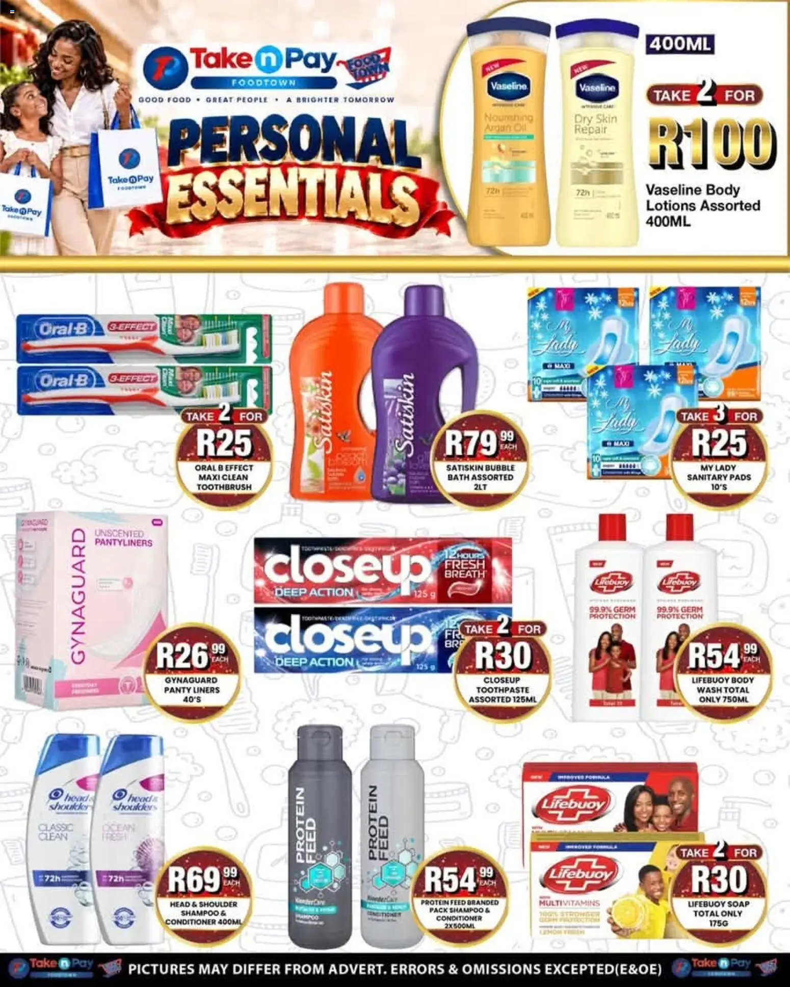 New Take n Pay catalogue – valid from 19/10/2026 | Page: 26 | Products: Pads, Multivitamins, Conditioner, Panty liners
