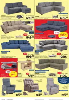 Roller Prospekt ab 31.05.2026 gültig | Seite: 4 | Produkte: Wohnlandschaft, Couchtisch, Liege, Topper